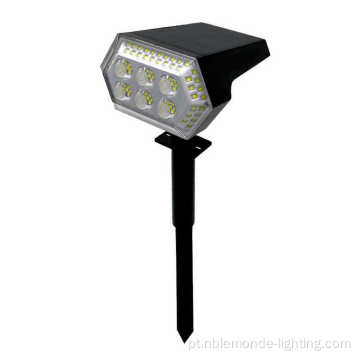 Luz spot solar para garagem de jardim